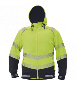 KNOXFIELD PROFI HI VIS mikina žlutá