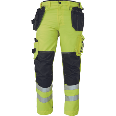 KNOXFIELD HI VIS 310 FL kalhoty červená