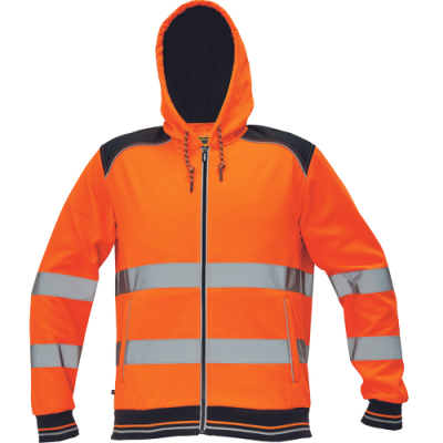 KNOXFIELD HI-VIS mikina s kapucí žlutá