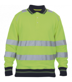 KNOXFIELD HI-VIS POLO mikina červená